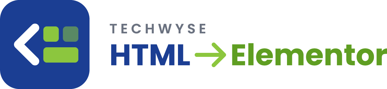 TechWyse HTML to Elementor